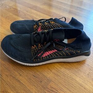 Nike Black and Orange Sneakers